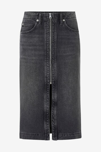 Lee Denim skjørt Moto Svart