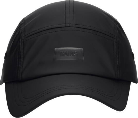 Rains 5 Panel Cap W1 Black OneSize Rains 5 Panel Cap W1 Black OneSize