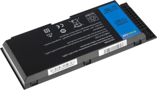 Green Cell Batteri Til Bærbar Pc Tilsvarer: Dell Fv993 Litiumion 6-Cellers 4400 Mah Svart DE45