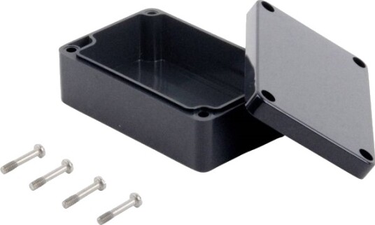 Tru Components KST 208 03208000.H 98 × 64 × 37 mm ABS Skifergrå