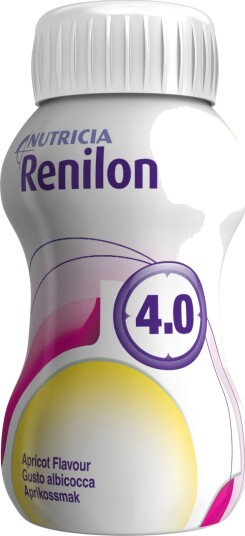 Renilon 4.0 næringsdrikk aprikos 4x125 ml