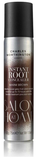 Charles Worthington Instant Root Concealer Warm Brown 75 ml Charles Worthington Instant Root Concealer Warm Brown 75 ml