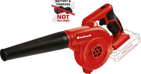 Einhell Løvblåser TE-CB 18/180 Li-Solo 180 Km/T Sort Rød 18 V