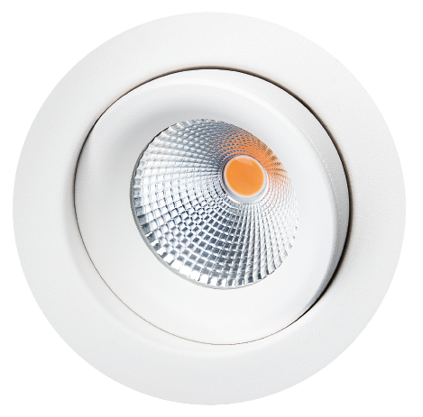 Sg Ekstra spott til Junistar Eco IsoSafe 8pk Matt hvit 6W LED DimToWarm Ra95