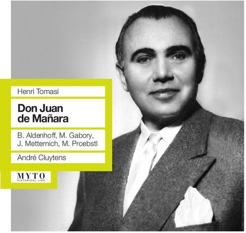 Tomasi Aldenhoff Bavarian State Opera Orch  Don Juan De Manara  CD