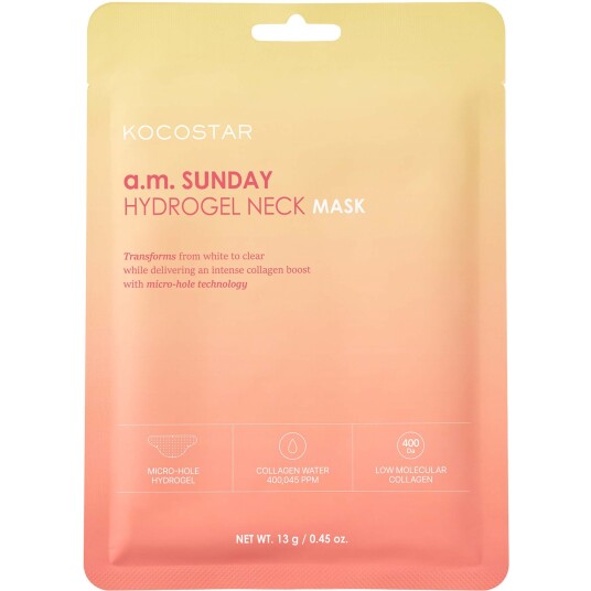 KOCOSTAR a.m. Sunday Hydrogel Neck Mask 30 stk