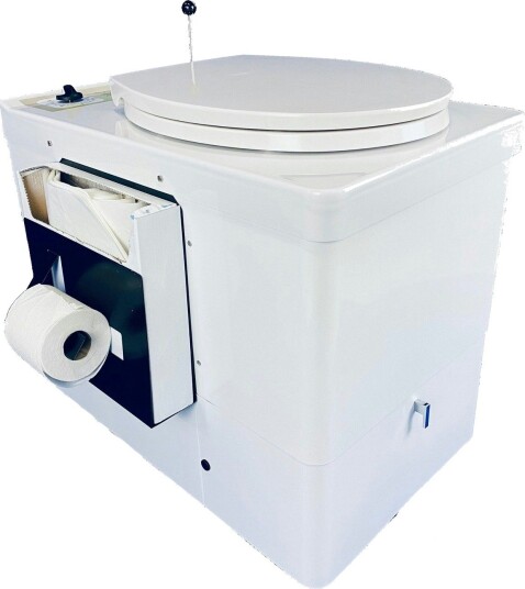 Holder for Forbrenningstoalett Purolett Plate Sort