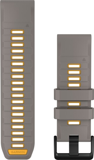 Garmin Quickfit - Fenix 9 Pro, 26mm Silver Gray/daktona Yellow 26 mm