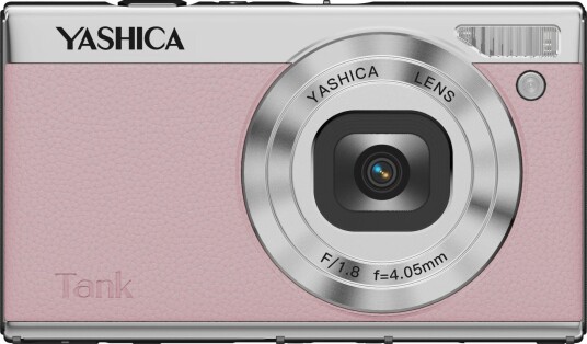 Yashica Tank Kompakt digitalkamera - 12MP, 8x zoom, 4K video - Pink Marshmallow