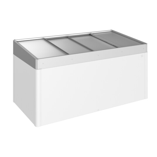 BIOHORT FROSTBESKYTTELSE FOR HØYBED 2X1, SØLV METALLIC