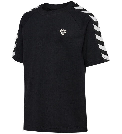 Hummel T skjorte – HmlJR arkiv – Svart m. Logo   Hummel   13 14 år (158 164)   T skjorte