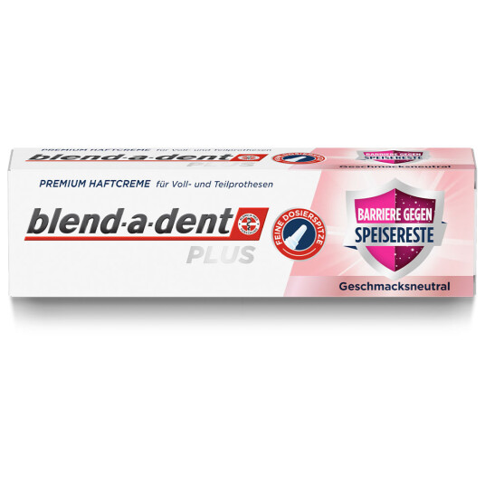 Proteselim Blend-a-dent Plus Barriere NØYTRAL 40g Proteselim Blend-a-dent Plus Barriere NØYTRAL 40g