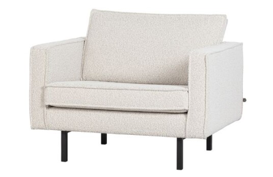 BePureHome Rodeo Lenestol, Bouclé natur Unoliving