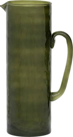 Urban Nature Culture Urban Nature Culture Jug Hammered Banana Palm   Green   Ø 15 CM