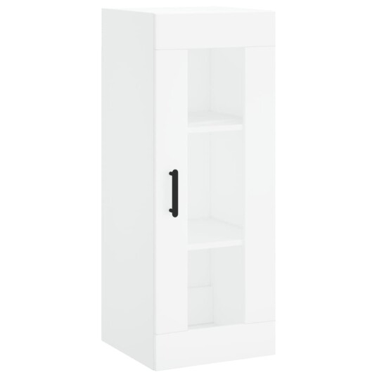 vidaXL Highboard hvit 34,5x34x180 cm konstruert tre 8720845488550