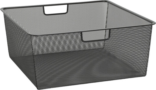 ELFA MESHKURV FOR UTTREKKSRAMME 45X40X18 GRAPHITE ELFA MESHKURV FOR UTTREKKSRAMME 45X40X18 GRAPHITE