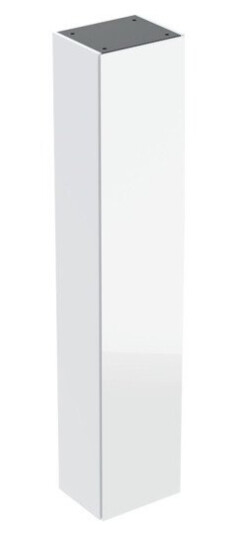 Geberit Acanto høyskap 36x180 cm hvitt glass