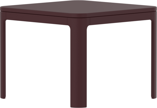 FLEXA Nova bord 47x60x60 cm Pomegranate Plywood