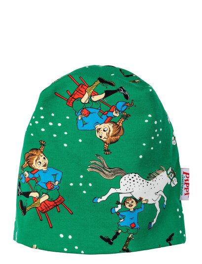 Pippi Langstrømpe Självsäker  Mössa - Green - 42/44