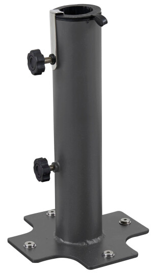 Brafab Smillson parasoll base adapter Antrasitt Grå Brafab Smillson parasoll base adapter Antrasitt Grå