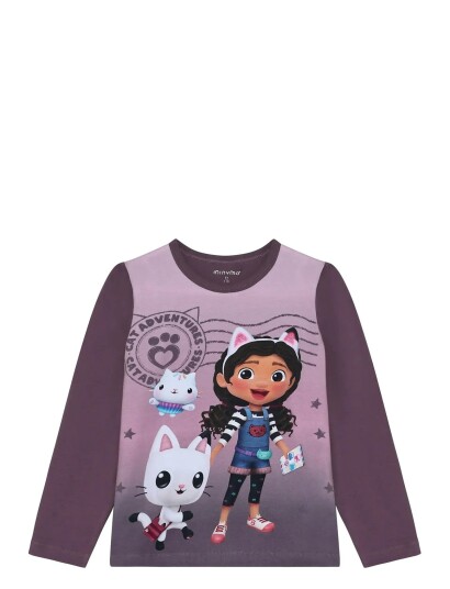 Minymo T Shirt Ls   Purple   110