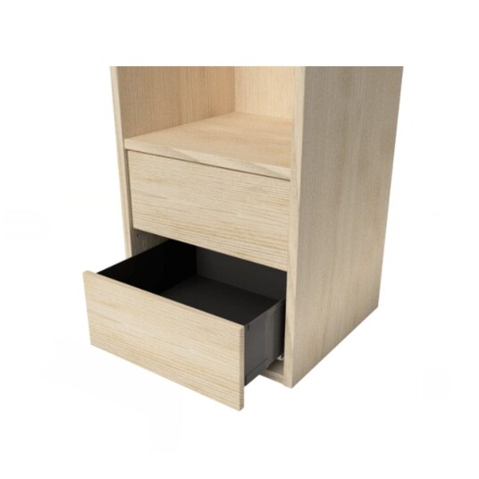 Uttrekkbar skuff høyskap 35 Hvit Ask Uttrekkbar skuff høyskap 35 Hvit Ask