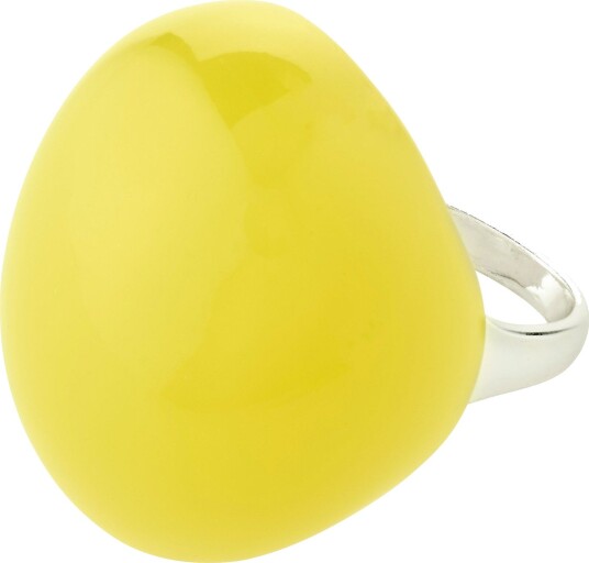 Pilgrim EVA MELOCHE X PILGRIM ring sølvbelagt/gul