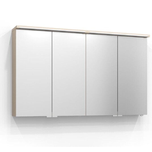 Svedbergs Skuru Speilskap med Servantlys 120cm / Hvit ask Ja