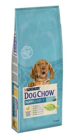 Purina Dog Chow Puppy Valp Kylling 14 kg Alle Hunderaser Bedre Fordøyelse Generelle Helsefordeler Hofter Og Ledd 28%