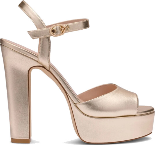 Stuart Weitzman Dame Sko Gul 38 EU,