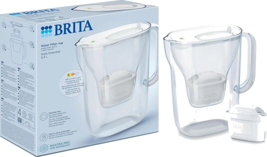 Brita Style Essential Vannfilterkanne 2,4L - Hvit