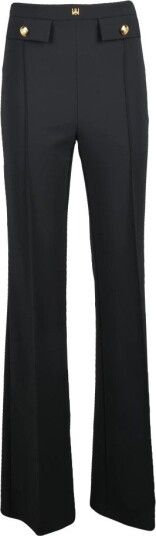 Elisabetta Franchi Dame Bukser Svart XL,