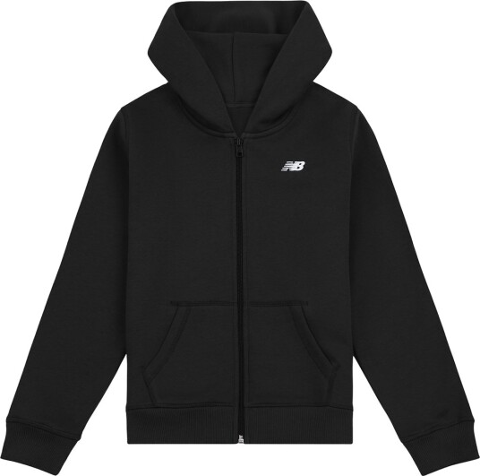 New Balance New Balance Brush Back Small Logo Full Zip Hoodie Black 134