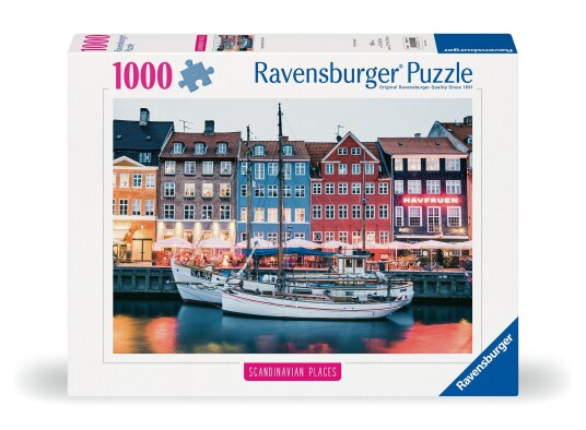 Ravensburger - Puzzle Scandinavian Copenhagen Denmark 1000p  12000111 