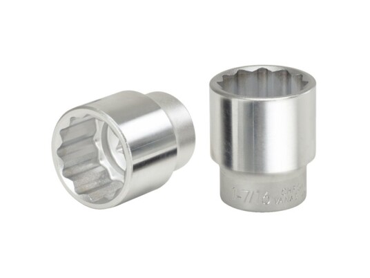 Ks Tools 911.4122 Stikkontakt 3/4" 1 Hoder Kromvanadiumstål Din 3120 Iso 1174 Din 3124 Iso 2725 7,4 Cm
