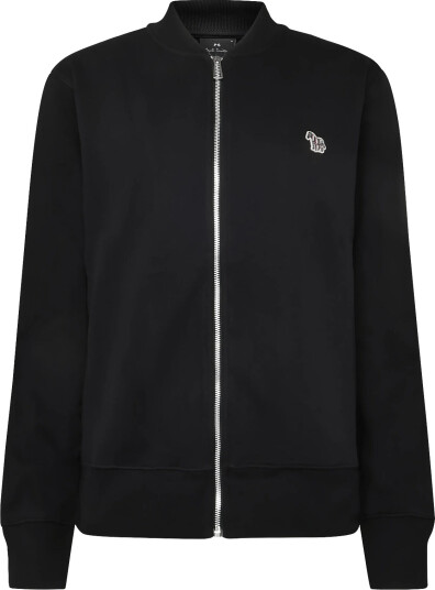 PS Paul Smith Mens Reg Fit Zip Bomber Zebra Black S PS Paul Smith Mens Reg Fit Zip Bomber Zebra Black S