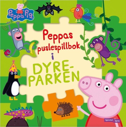 Peppas puslespillbok i dyreparken Peppas puslespillbok i dyreparken
