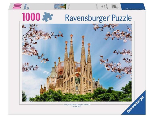 Ravensburger Puslespill 1000 Brikker Sagrada Familia Barcelona Ravensburger Puslespill 1000 Brikker Sagrada Familia Barcelona