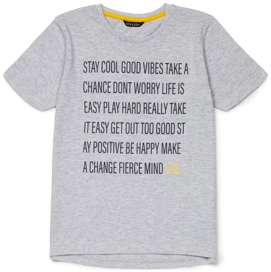 Luca &  Lola Gino T-Shirt Grey 146-152