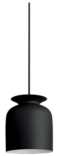 Gubi - Ronde Taklampa Ø 20 Cm, Charcoal Black - Pendellamper - Oliver Schick - Svart