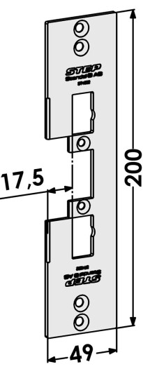 Step St4032 Stolpe For Wicona Profilsystem 17 5mm