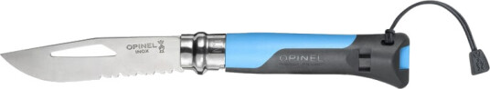 Opinel Outdoor Knife No8 8.5CM, Blue Opinel Outdoor Knife No8 8.5CM, Blue