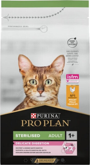 Purina Pro Plan Kattemat Kylling Tørrfôr for Steriliserte Katter 1,5 kg