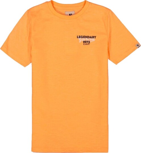 Garcia T Skjorte M43401 Neon Carrot (152/158 : 12 13 år)