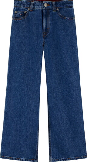 Tommy Hilfiger Jeans - Mabel vide ben - Denim - Tommy Hilfiger - 10 år (140) - Jeans - Blå