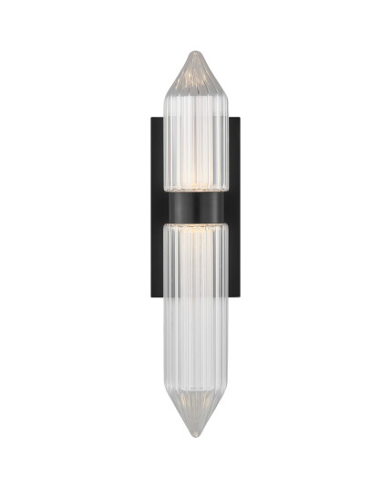 Visual Comfort Langston Large Wall Sconce Plated Dark Bronze