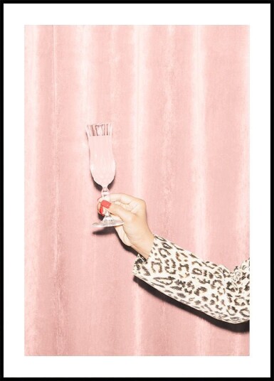 Here's To Pink 04 Plakat Plakat / 40x50cm