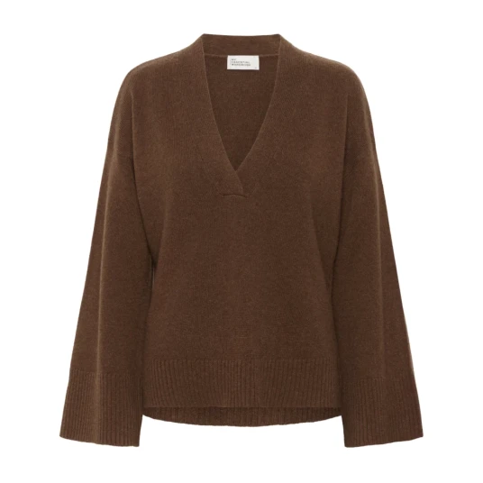 My Essential Wardrobe Dame Strikkevarer Brun S