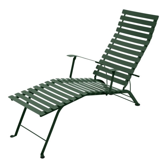 Fermob Bistro Chaise Lounge Cedar Green 02