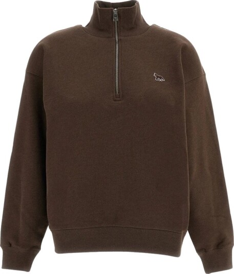 Maison Kitsuné Dame Gensere & Hettegensere Brun S,